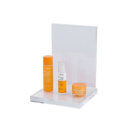 簡約通透，賦能品牌 專業(yè)定制化妝品展示架，力馳亞克力匠心打造